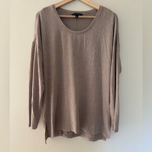 Banana Republic Women's Long Sleeve Top - Taupe